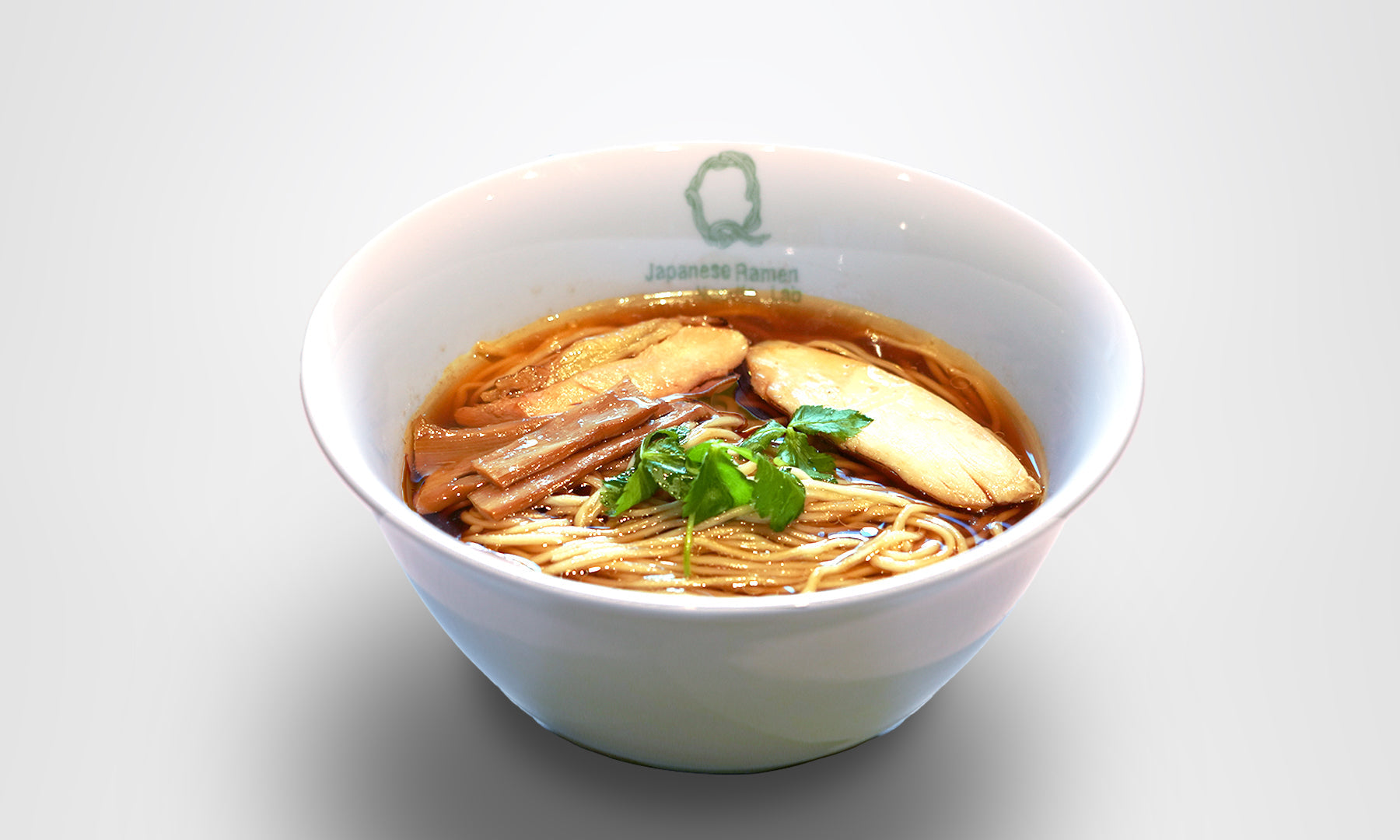 Japanese Ramen Noodle Lab Q 醤油らぁ麺『地鶏』by fragment x Japanese Ramen Noodle Lab Q 醤油らぁ麺『地鶏』by fragment x